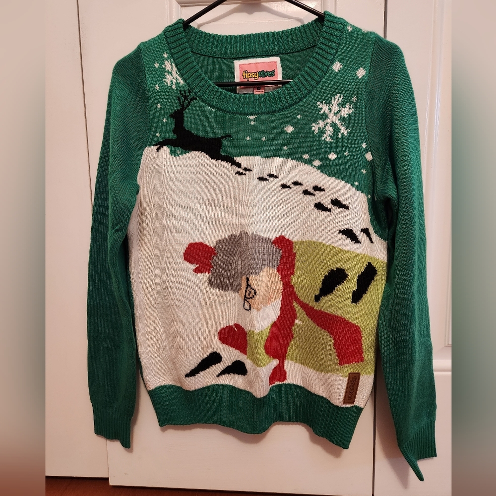 Tipsy Elves Holiday Sweater (Women's Size Medium)